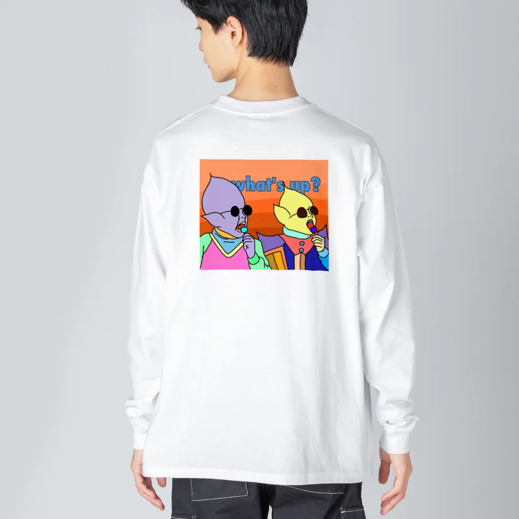 yukikiの宇宙人brothers Big Long Sleeve T-Shirt