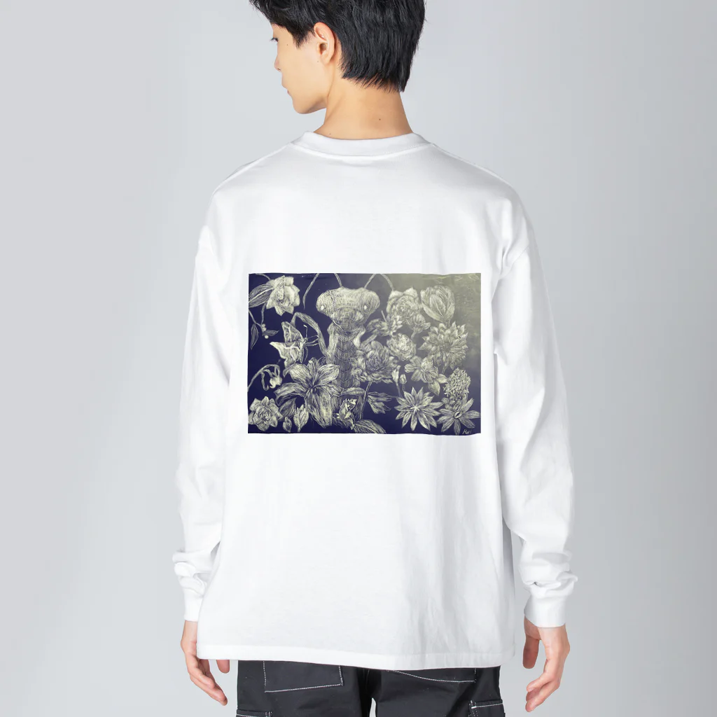 じゆうほんぽうの視野 Big Long Sleeve T-Shirt