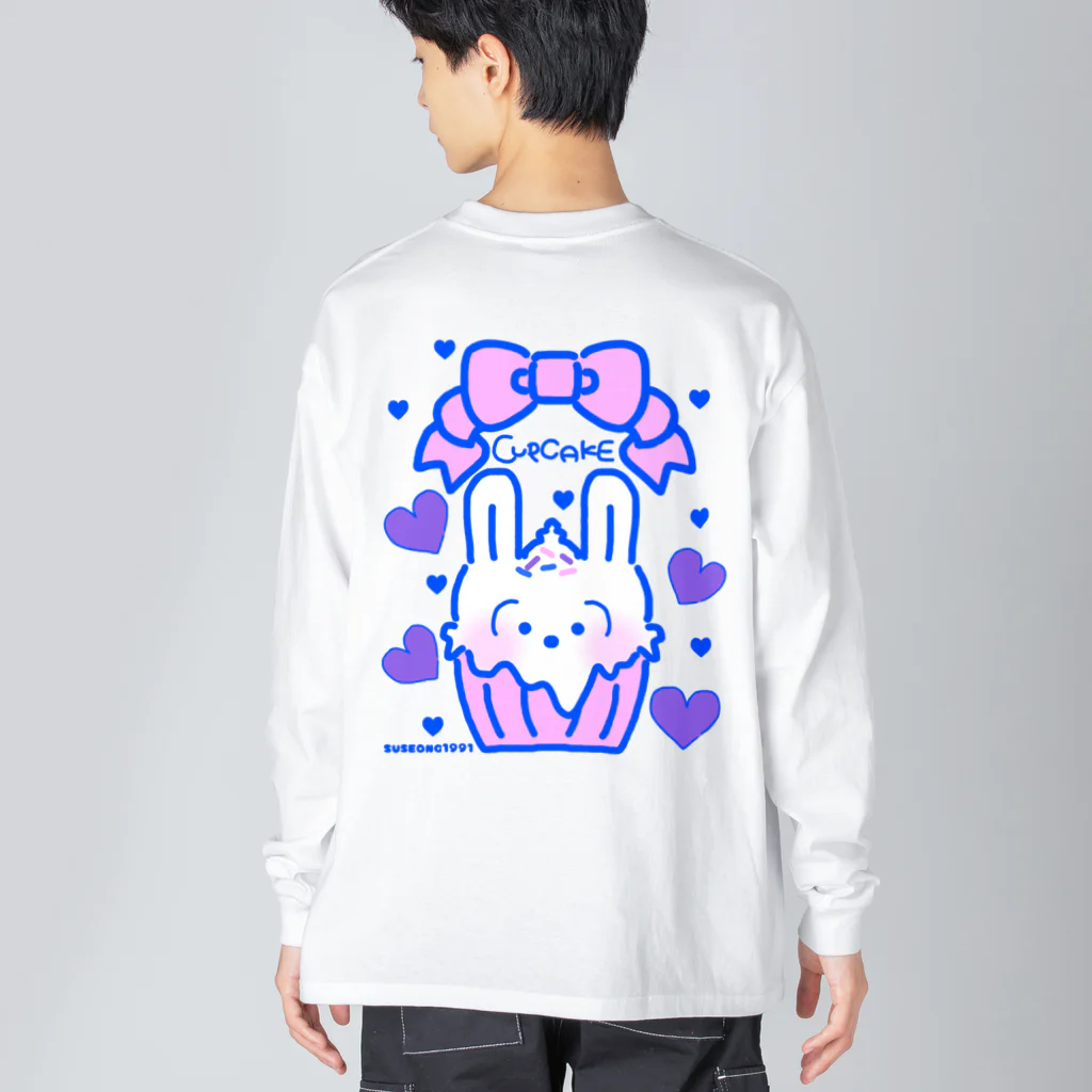 SUSEONG1991のカップケーキ Big Long Sleeve T-Shirt