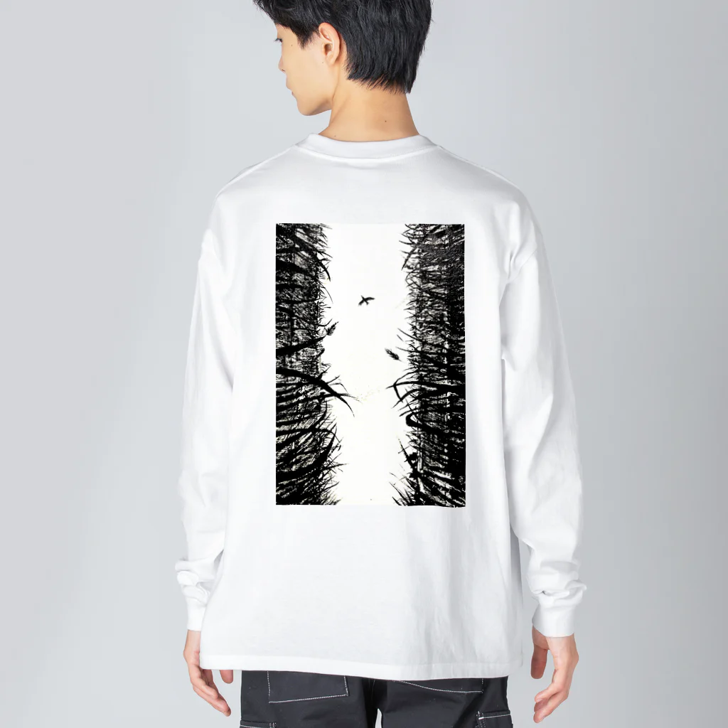 川合の商いの用水路から Big Long Sleeve T-Shirt