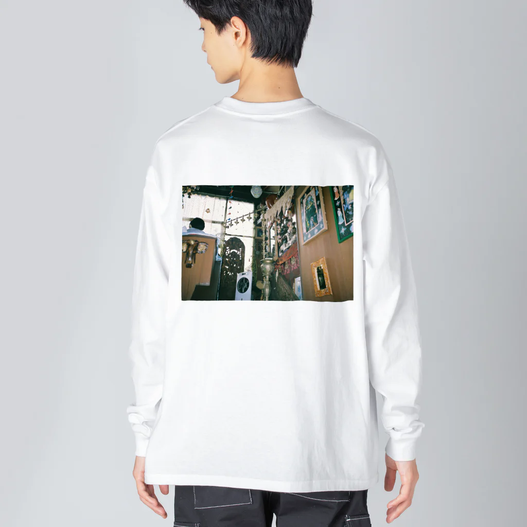 豆屋のインド料理屋 Big Long Sleeve T-Shirt