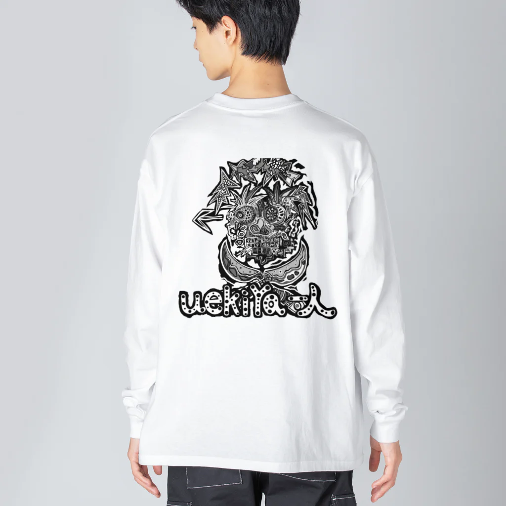 uekiya一人のuekiya一人 ビッグシルエットロングスリーブTシャツ