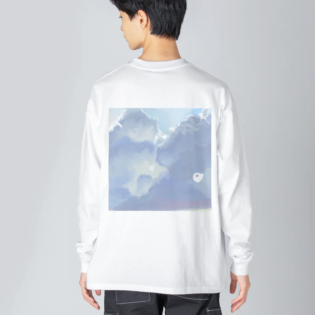 きのみの空とおばけ　20.08.27.17:25 Big Long Sleeve T-Shirt