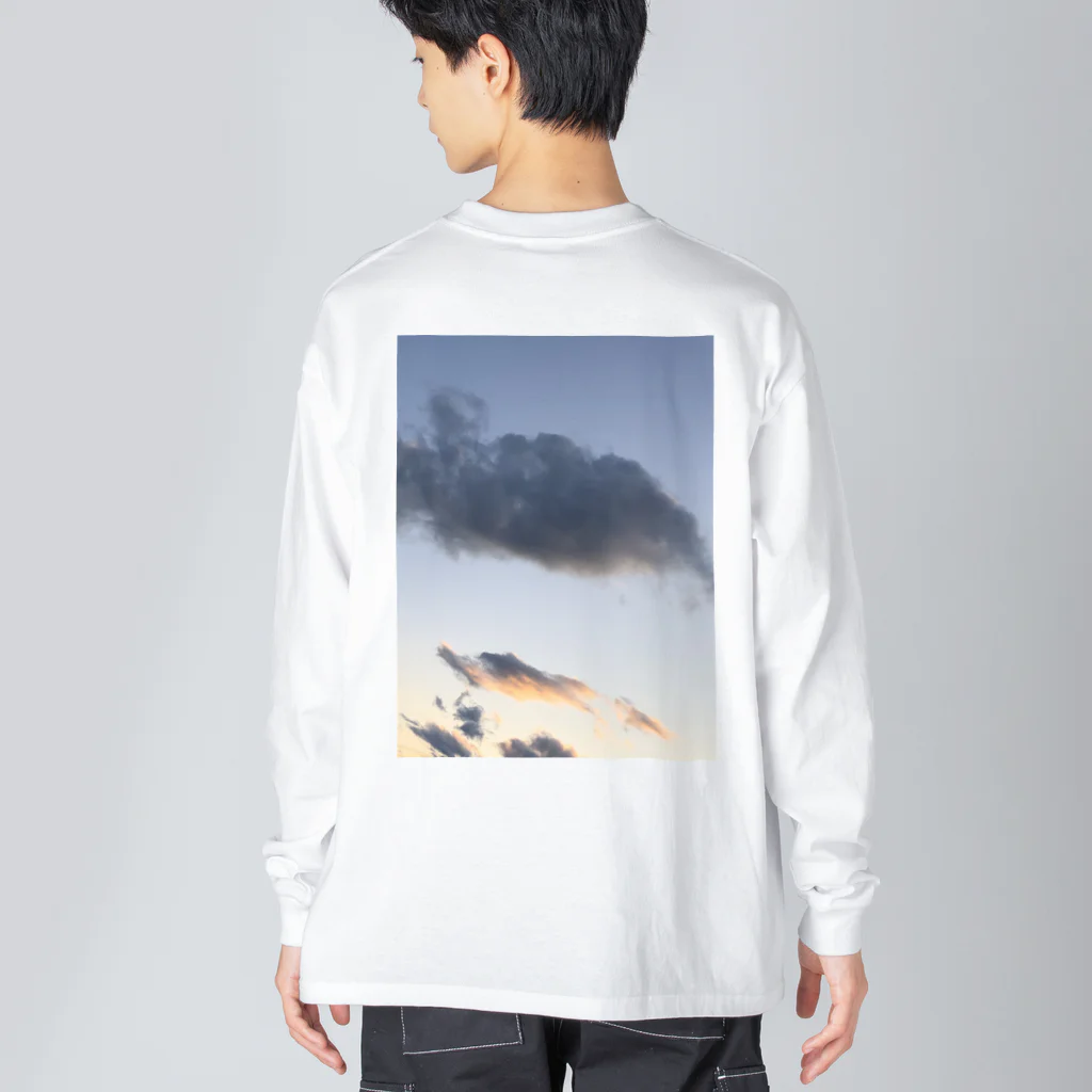 むぅ。の夕焼け Big Long Sleeve T-Shirt