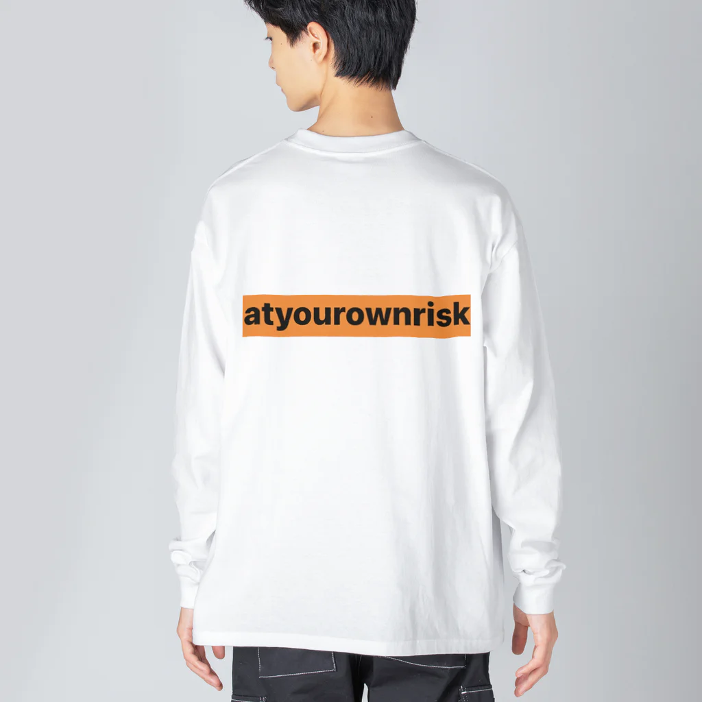 atyourownriskのatyourownrisk ビッグシルエットロングスリーブTシャツ