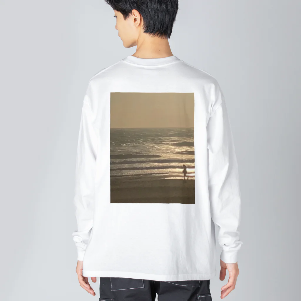 SUNDAY BROのBeach girl T ビッグシルエットロングスリーブTシャツ