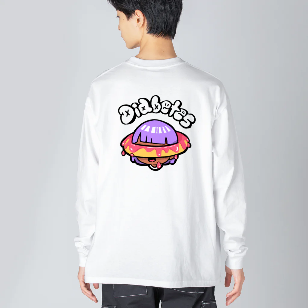 cuziraのdiabetes ビッグシルエットロングスリーブTシャツ