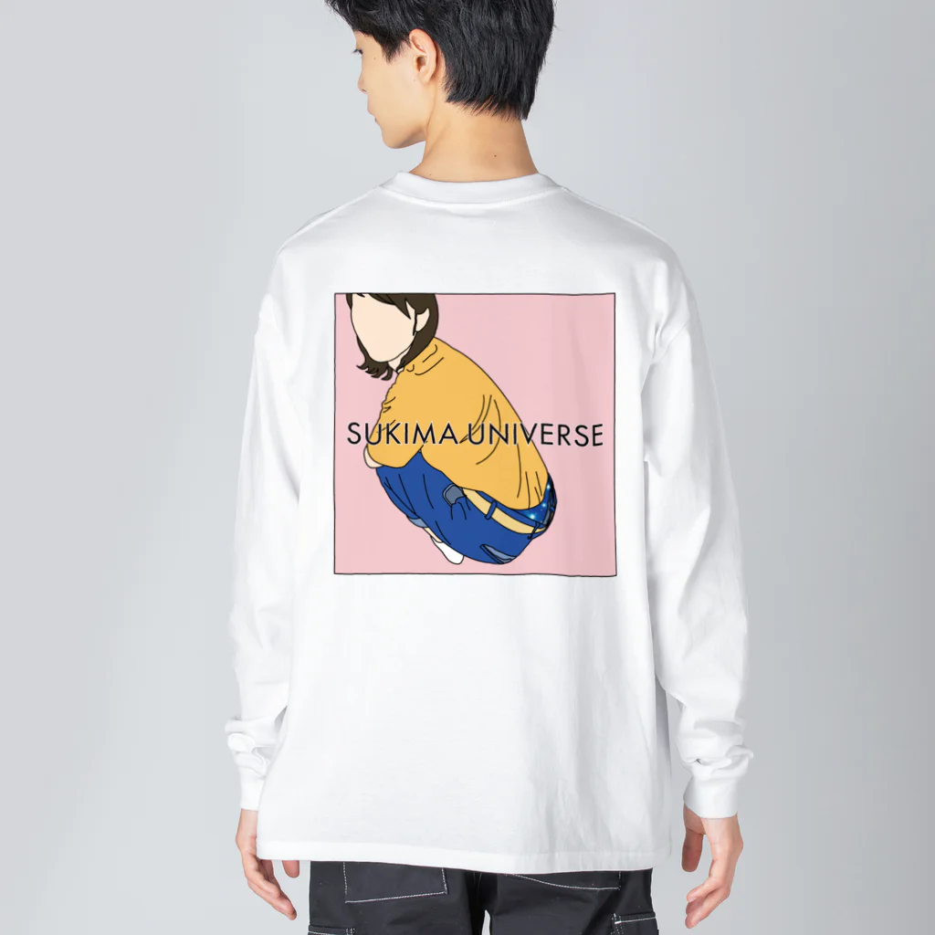 森田GMのSUKIMA UNIVERSE 腰 ビッグシルエットロングスリーブTシャツ