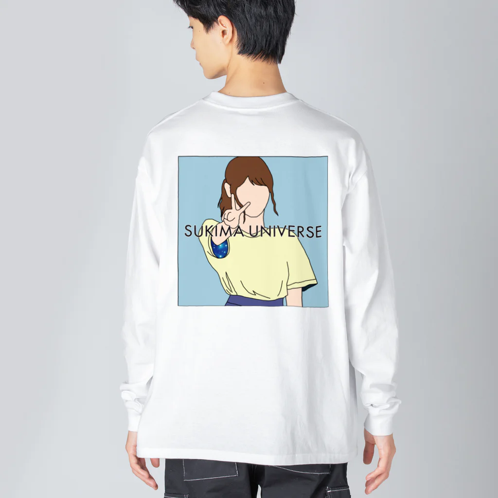 森田GMのSUKIMA UNIVERSE 脇 Big Long Sleeve T-Shirt