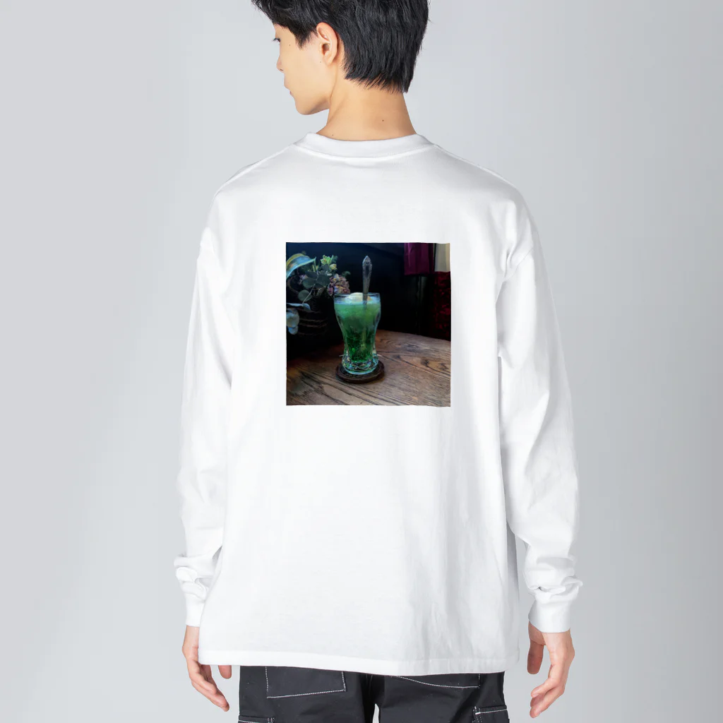 JM6のクリームソーダ Big Long Sleeve T-Shirt