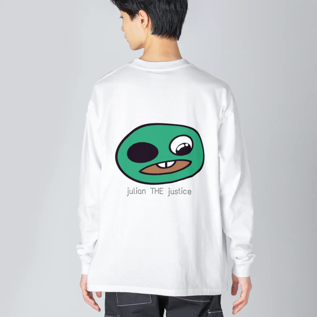 julianTHEjusticeのI gave up for a day ビッグシルエットロングスリーブTシャツ