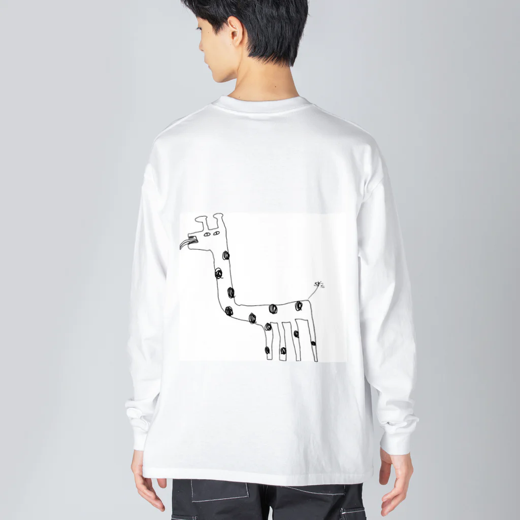 あやのの独特なきりん Big Long Sleeve T-Shirt