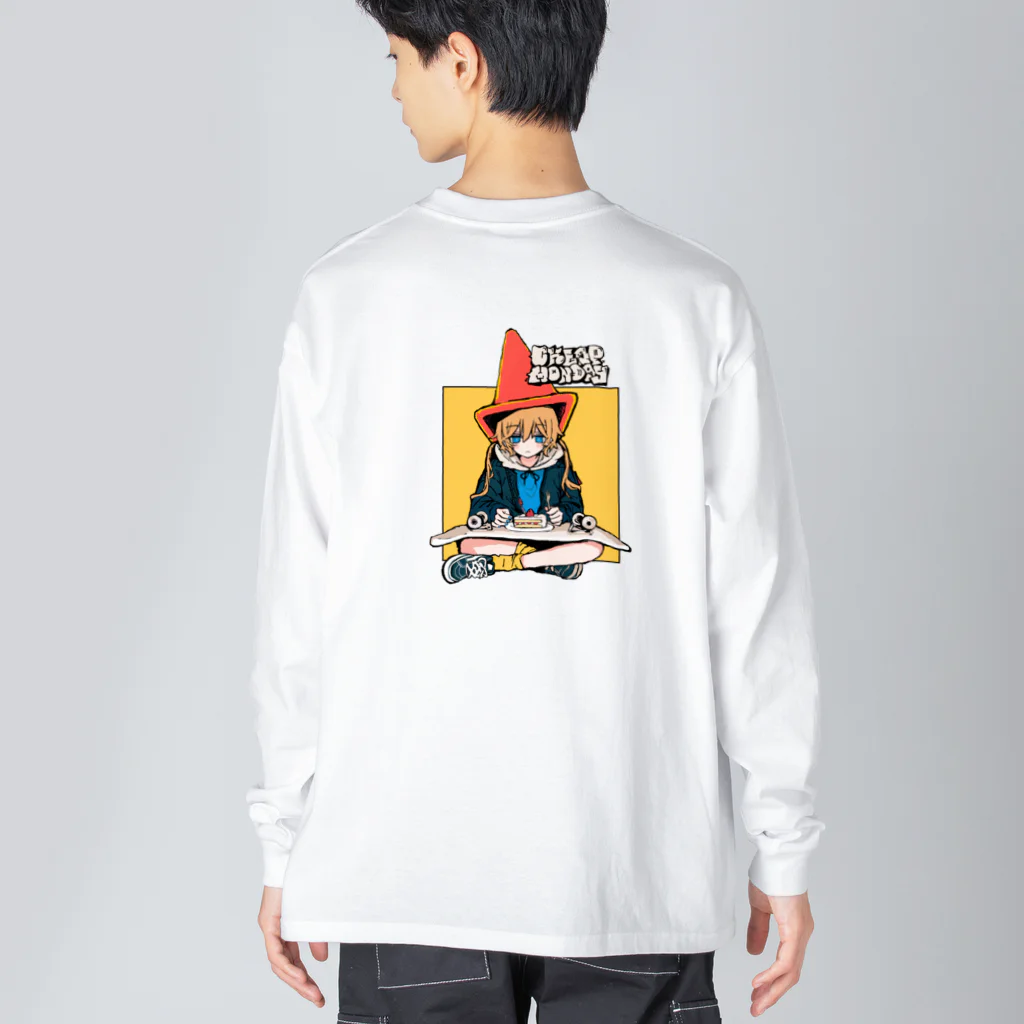 NOU4の△ Big Long Sleeve T-Shirt