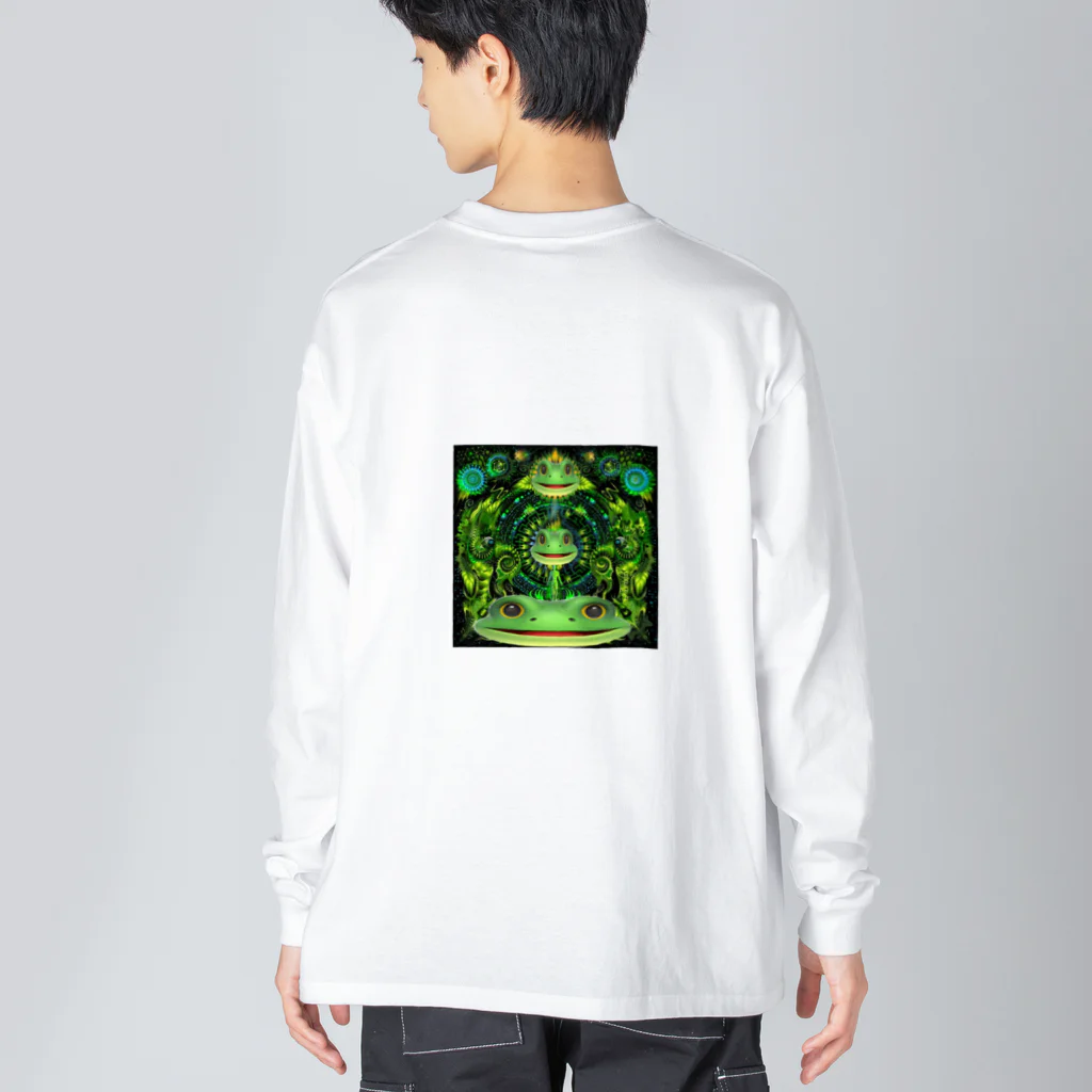 パコカリの幾何学神聖なる Big Long Sleeve T-Shirt