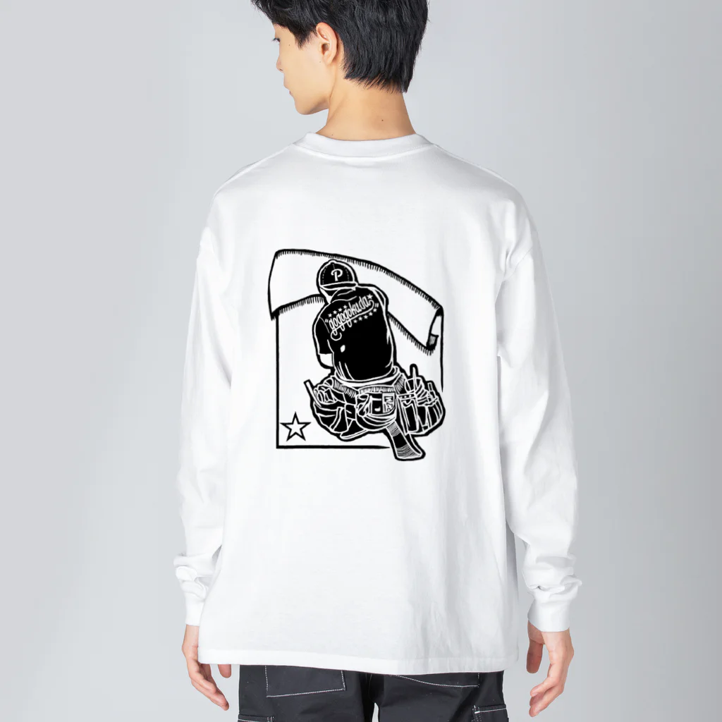 gogogokudaの【クロス屋さん】gogogokuda Big Long Sleeve T-Shirt