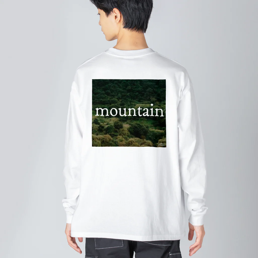 アウトドアブランドのmountain ビッグシルエットロングスリーブTシャツ