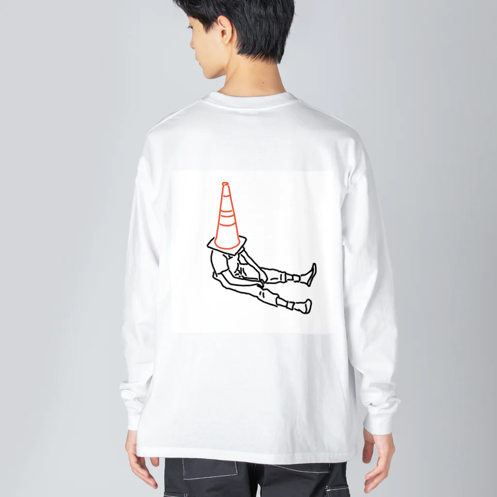 POPEYEの店のロードコーン Big Long Sleeve T-Shirt