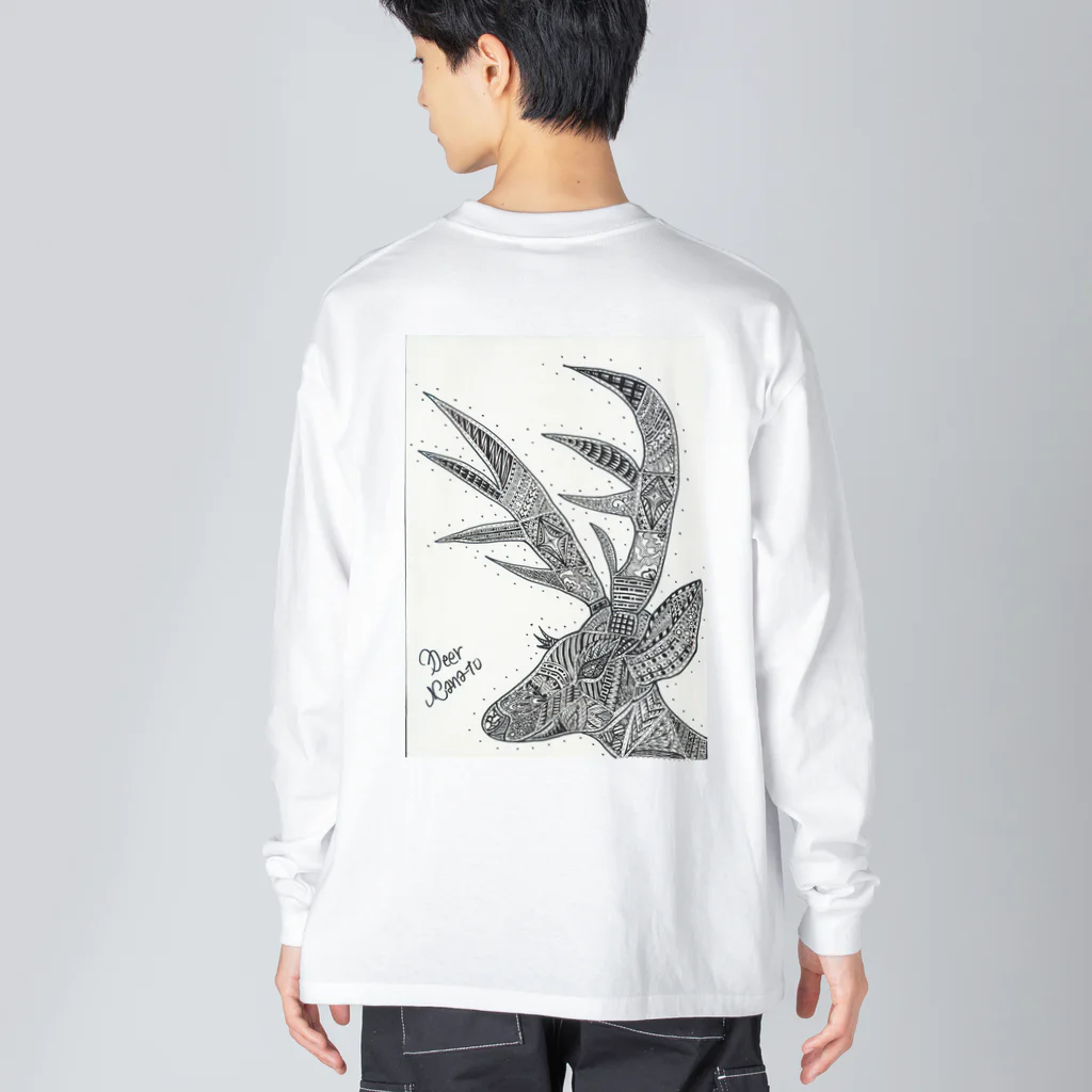 NANATO’s shop NA2&のDEAR Big Long Sleeve T-Shirt