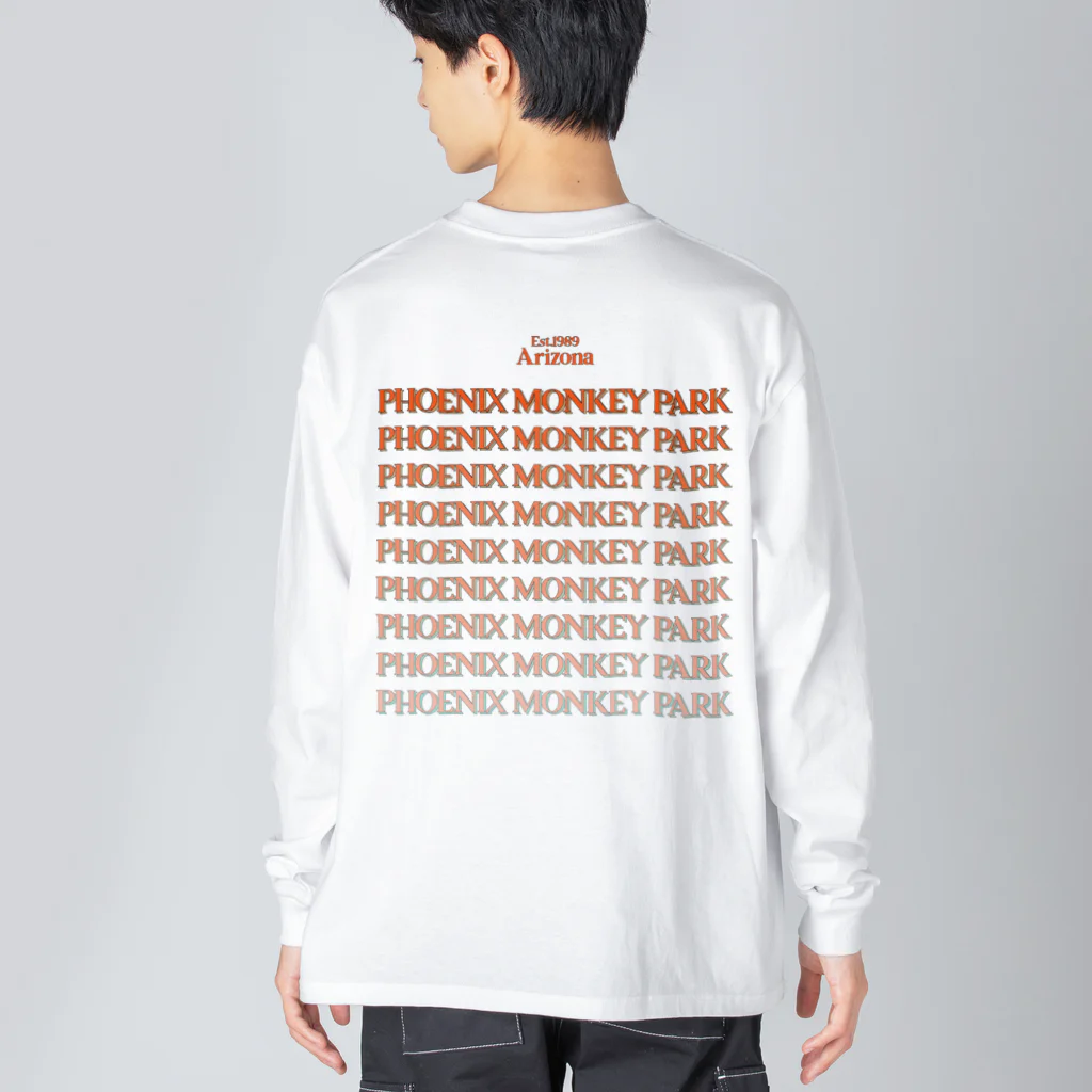 Parallel Imaginary Gift ShopのPOENIX MONKEY PARK ビッグシルエットロングスリーブTシャツ