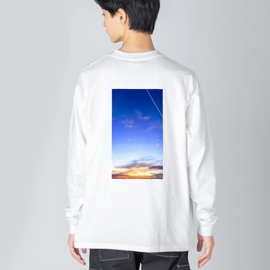 ぎんじ〆の青空 Big Long Sleeve T-Shirt