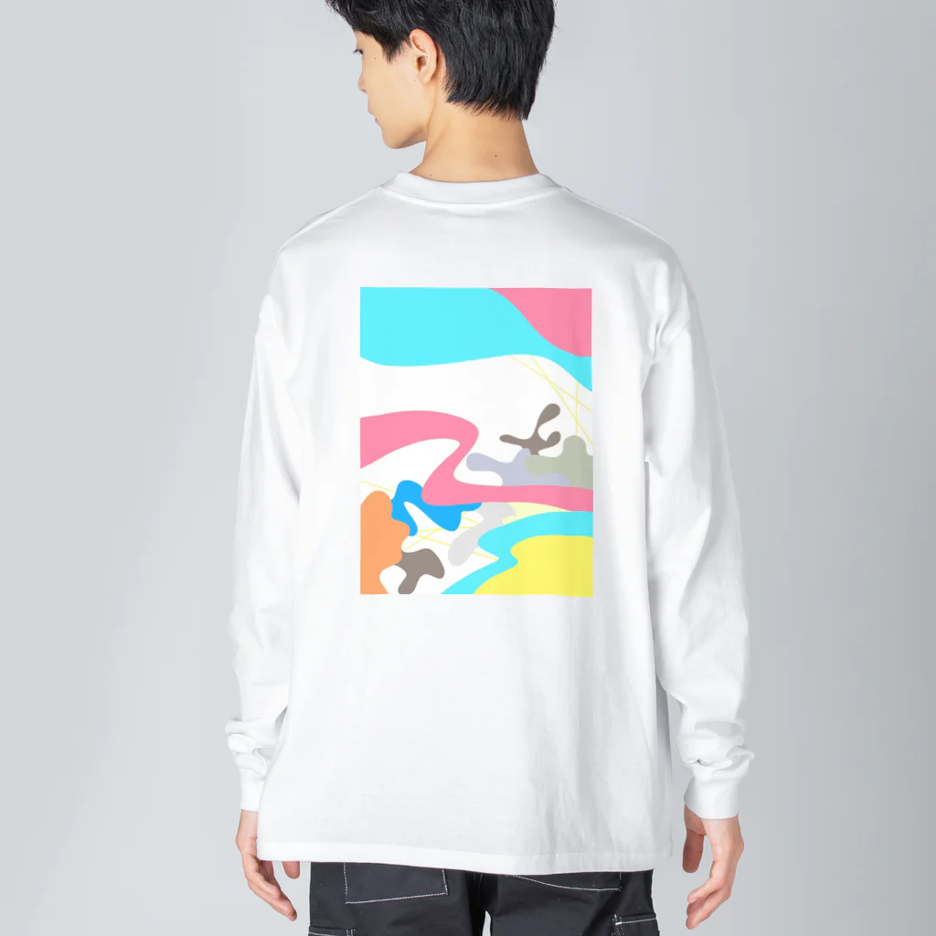 えまのFlying high in the sky Big Long Sleeve T-Shirt