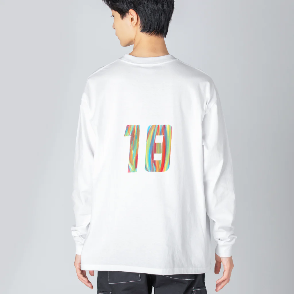 AIUFES2021のAIUFES2021 long sleeve T-shirt Big Long Sleeve T-Shirt