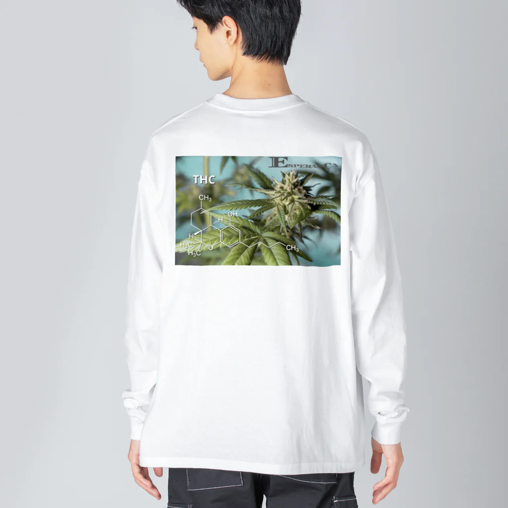 ganja manのTHC Big Long Sleeve T-Shirt