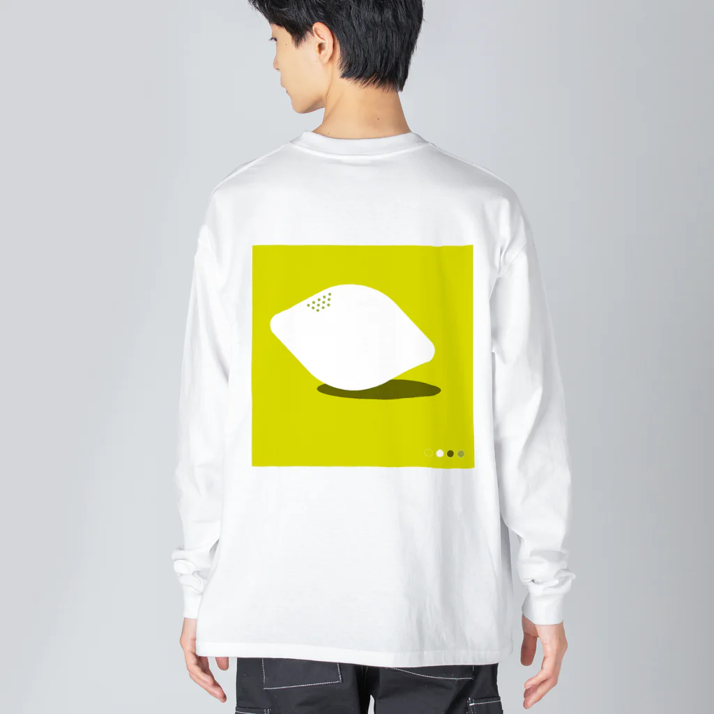 ビタミンB2のレモン ビッグシルエットロングスリーブTシャツ