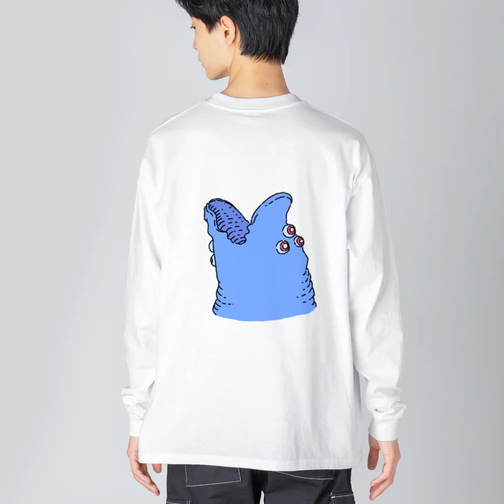 万福遐福商店のバンカフちゃん×NOZOMI様 suzuri限定グッズ Big Long Sleeve T-Shirt