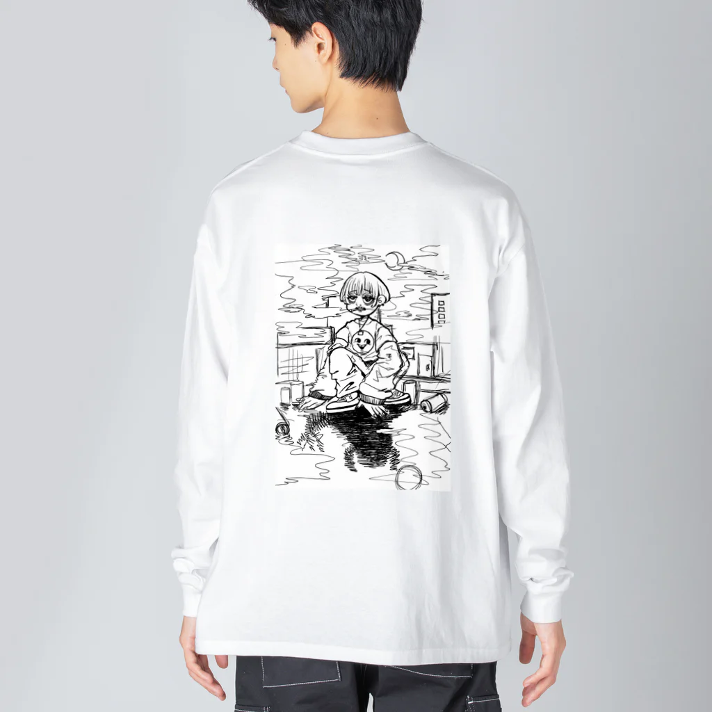 みっちょんすのBoy ビッグシルエットロングスリーブTシャツ