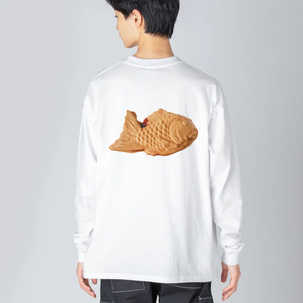 うさぎちゃんアイランドの背中にもTAIYAKI Big Long Sleeve T-Shirt