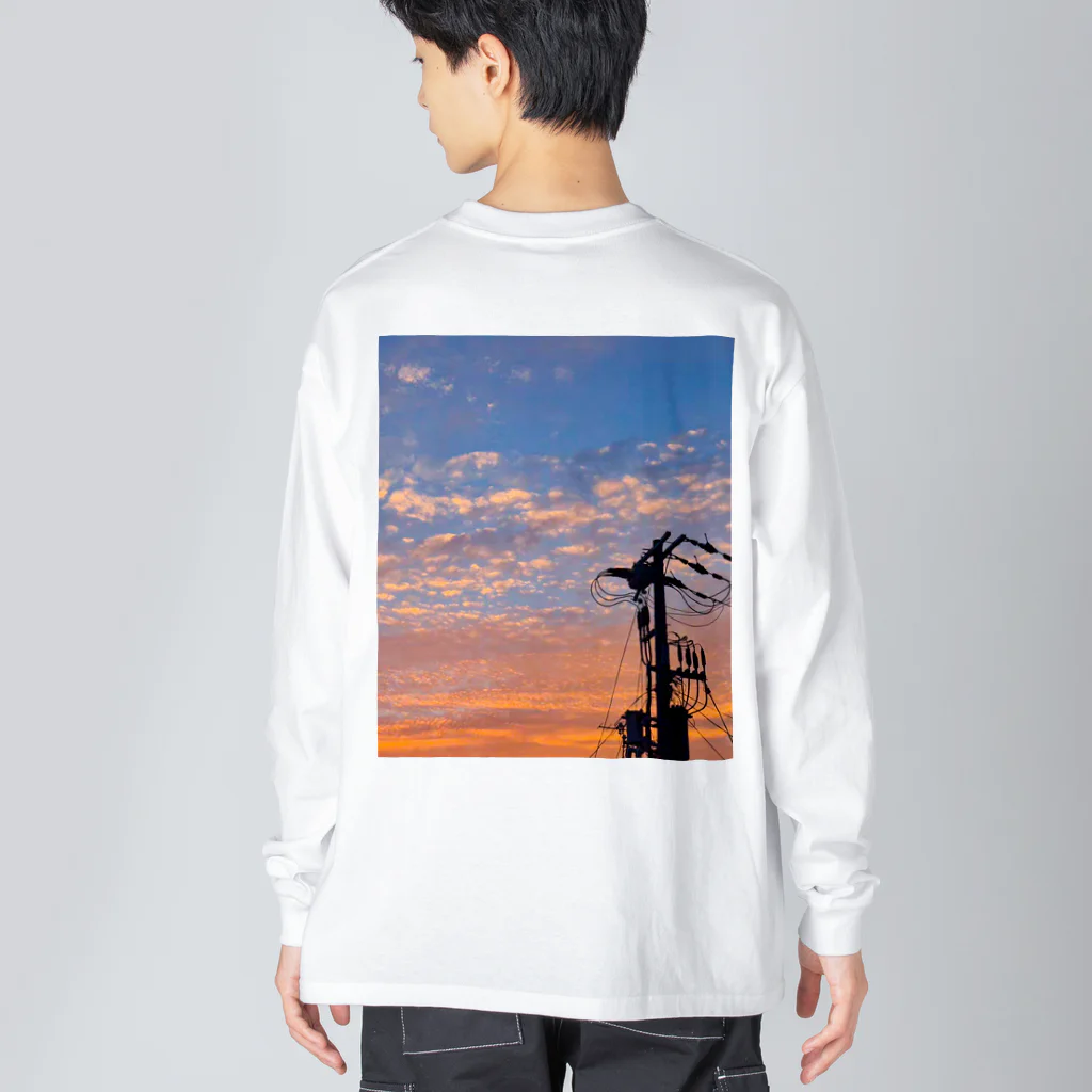 クロウサギ王の清水の夕暮れ Big Long Sleeve T-Shirt