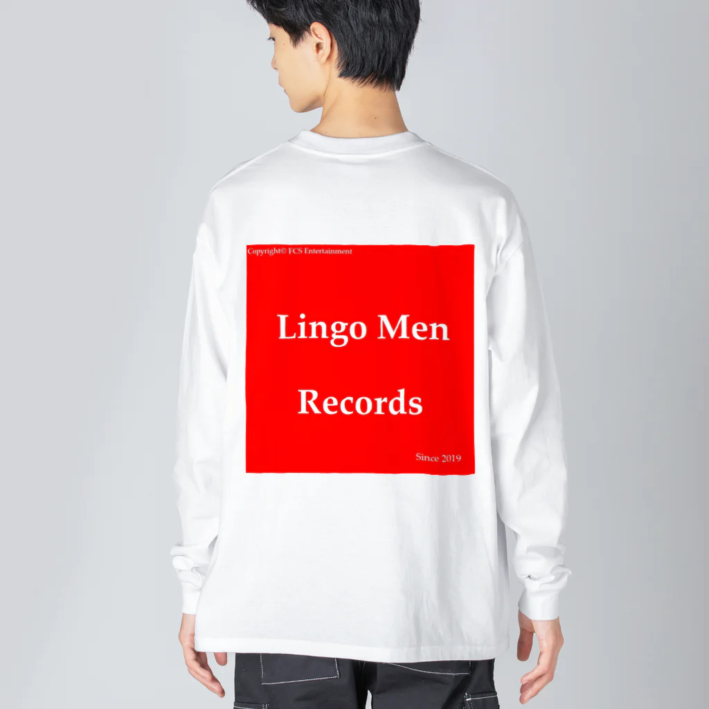 FCS Entertainmentの#Lingo_Men_Records Big Long Sleeve T-Shirt