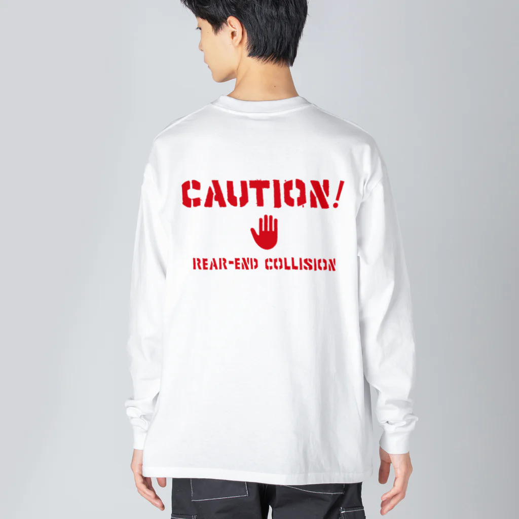 alt_203のCAUTION ビッグシルエットロングスリーブTシャツ