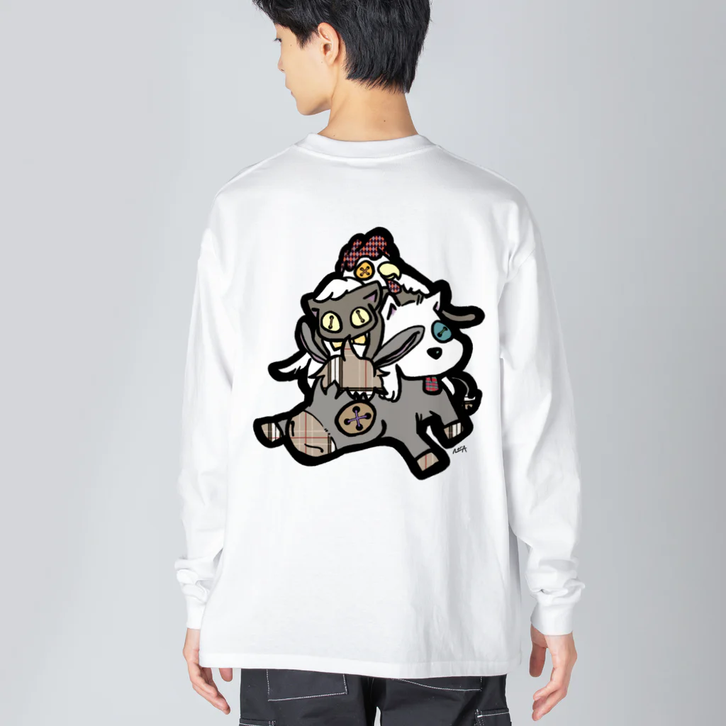 NorAのぐでーめんず Big Long Sleeve T-Shirt