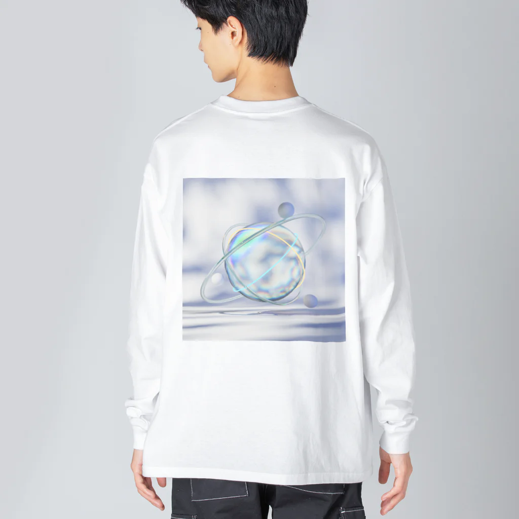 Ramen ShopのGlass dispersion Big Long Sleeve T-Shirt