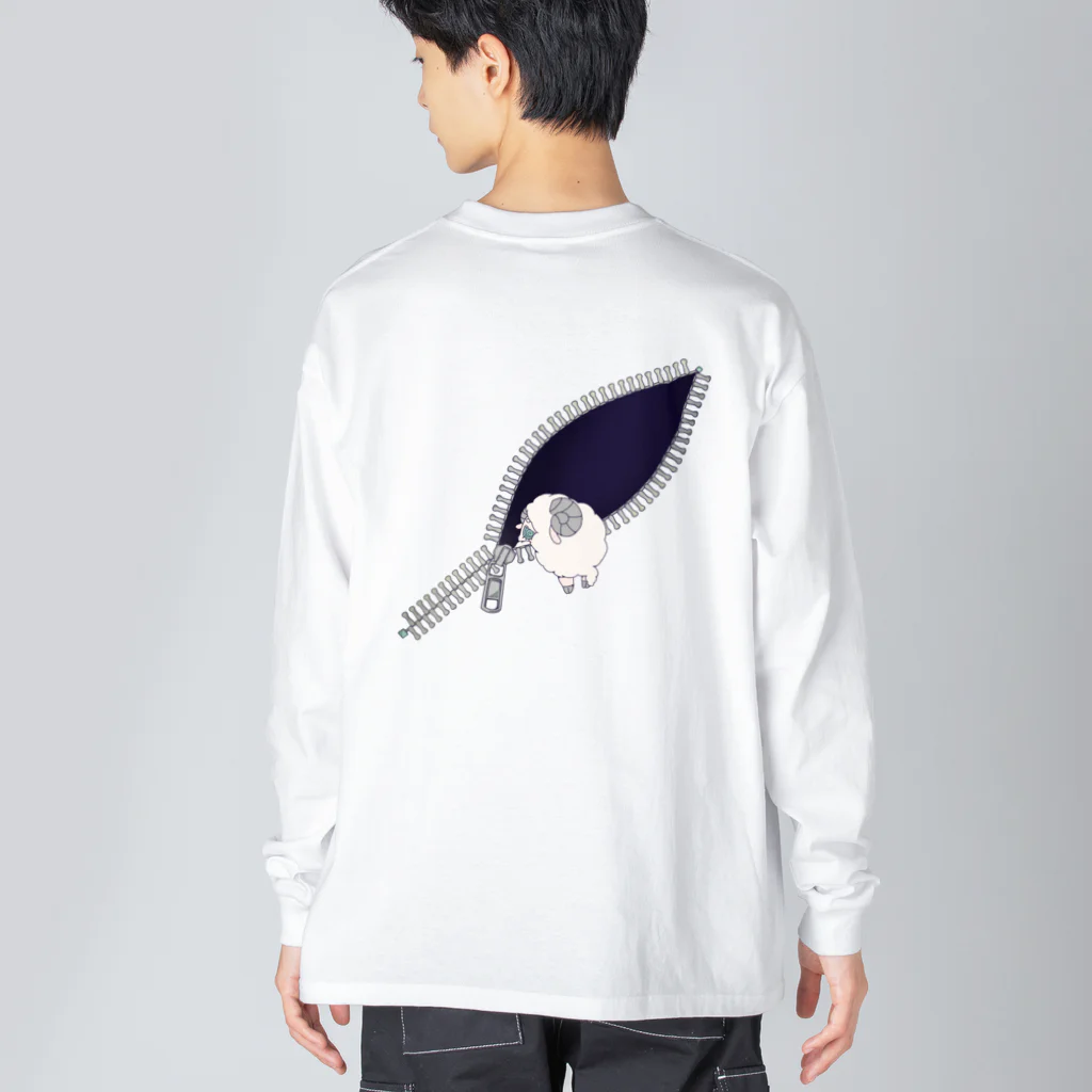 もなこの羊ちゃん2 Big Long Sleeve T-Shirt