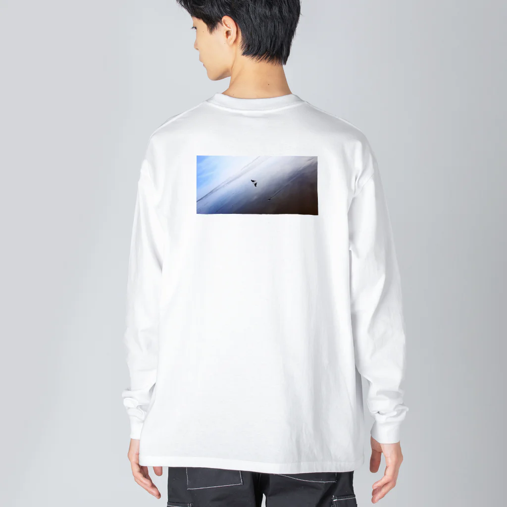 thatwouldのSUNAHAMA　砂浜 Big Long Sleeve T-Shirt