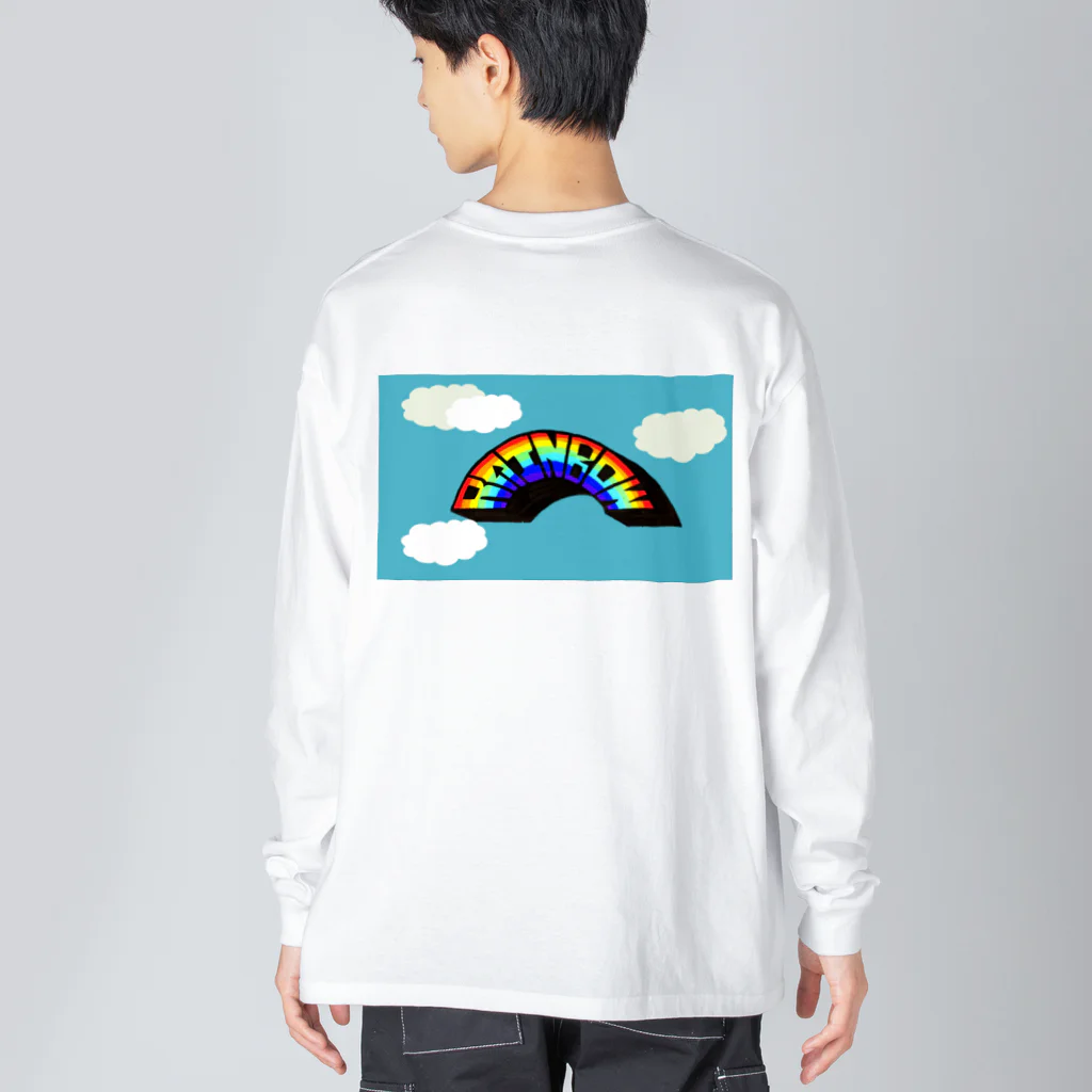 70BADのRAINBOW Big Long Sleeve T-Shirt