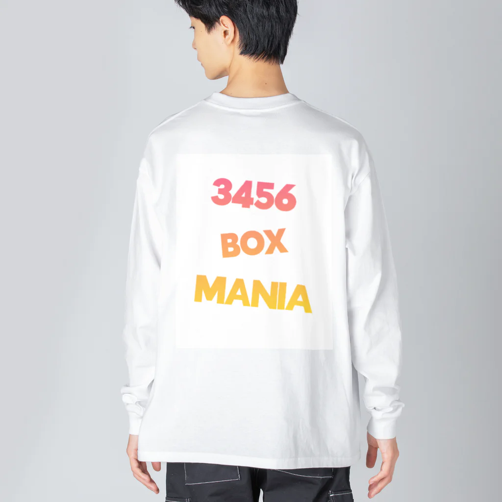 Maniac Number のManiac 3456Box Big Long Sleeve T-Shirt