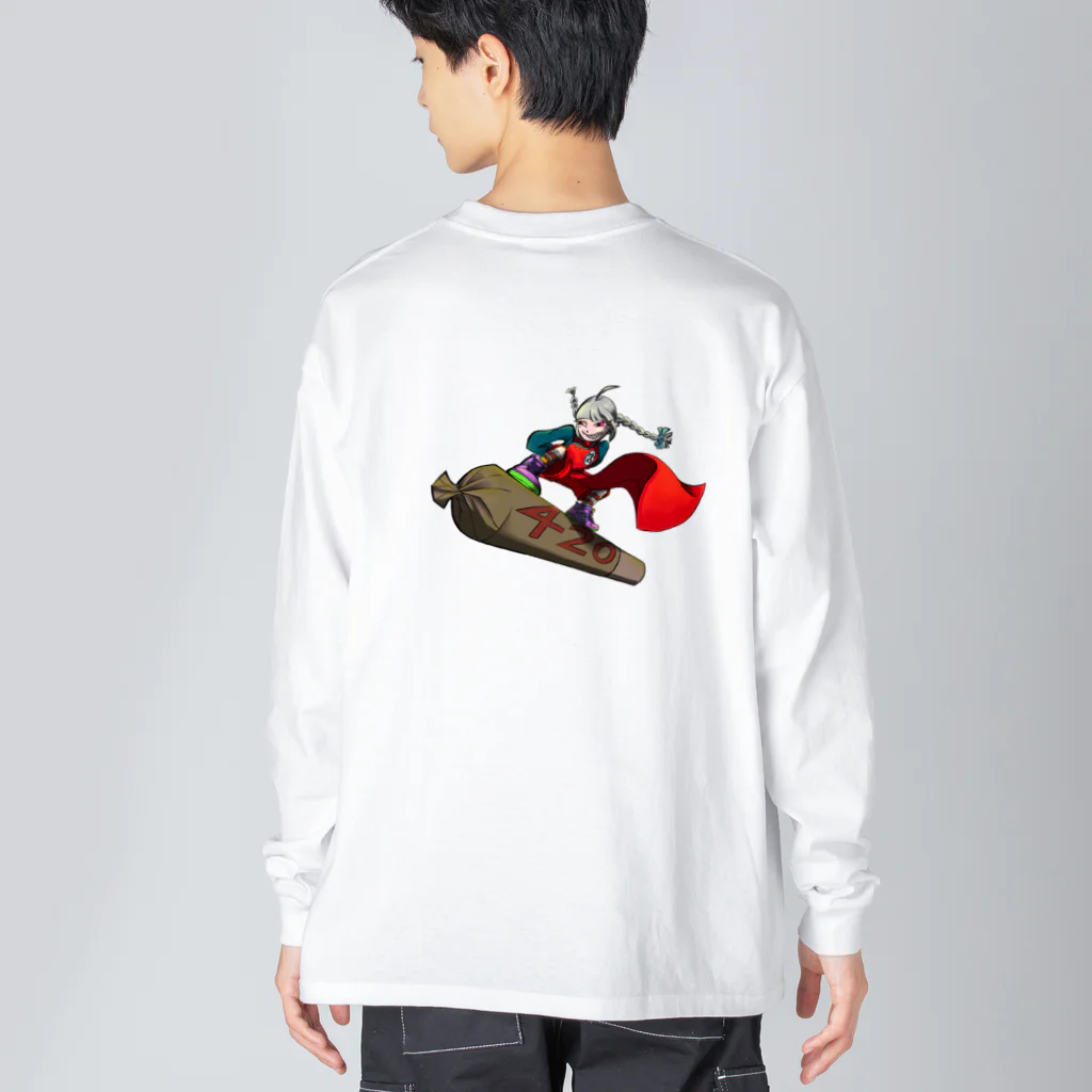 カットネギのビス　カンナ Big Long Sleeve T-Shirt