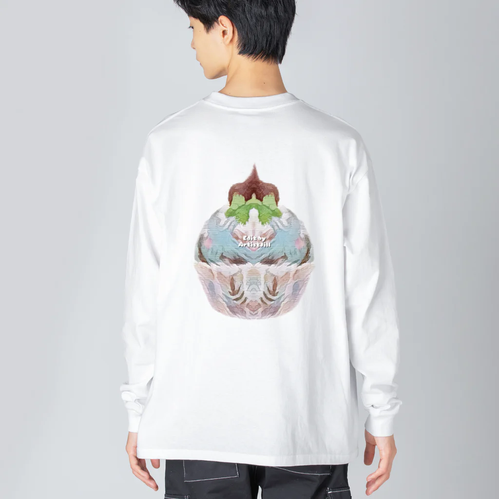 【ホラー専門店】ジルショップの桜チョコミントスイーツ❷ Big Long Sleeve T-Shirt