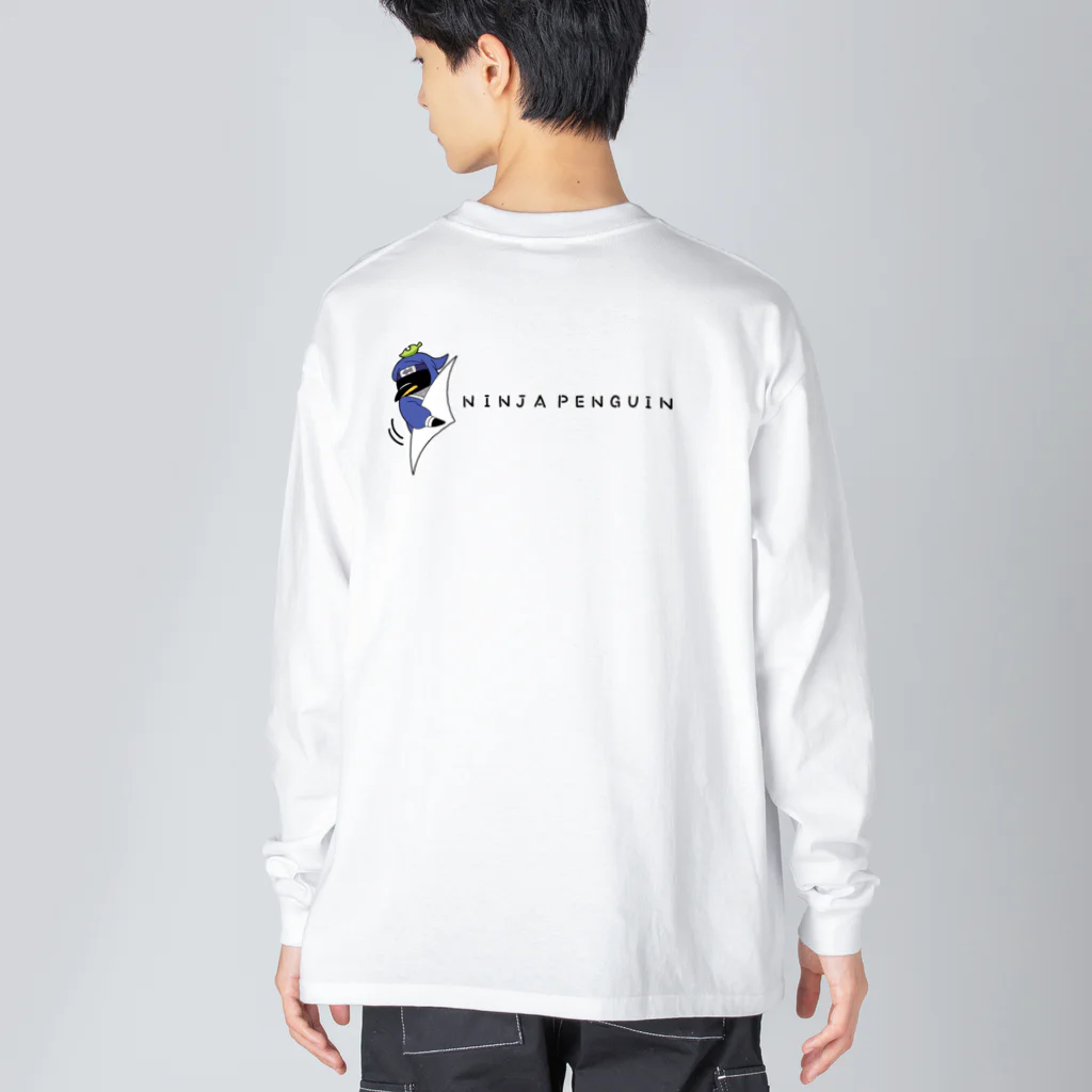 さくらい屋の忍者ペンギン ビッグシルエットロングスリーブTシャツ