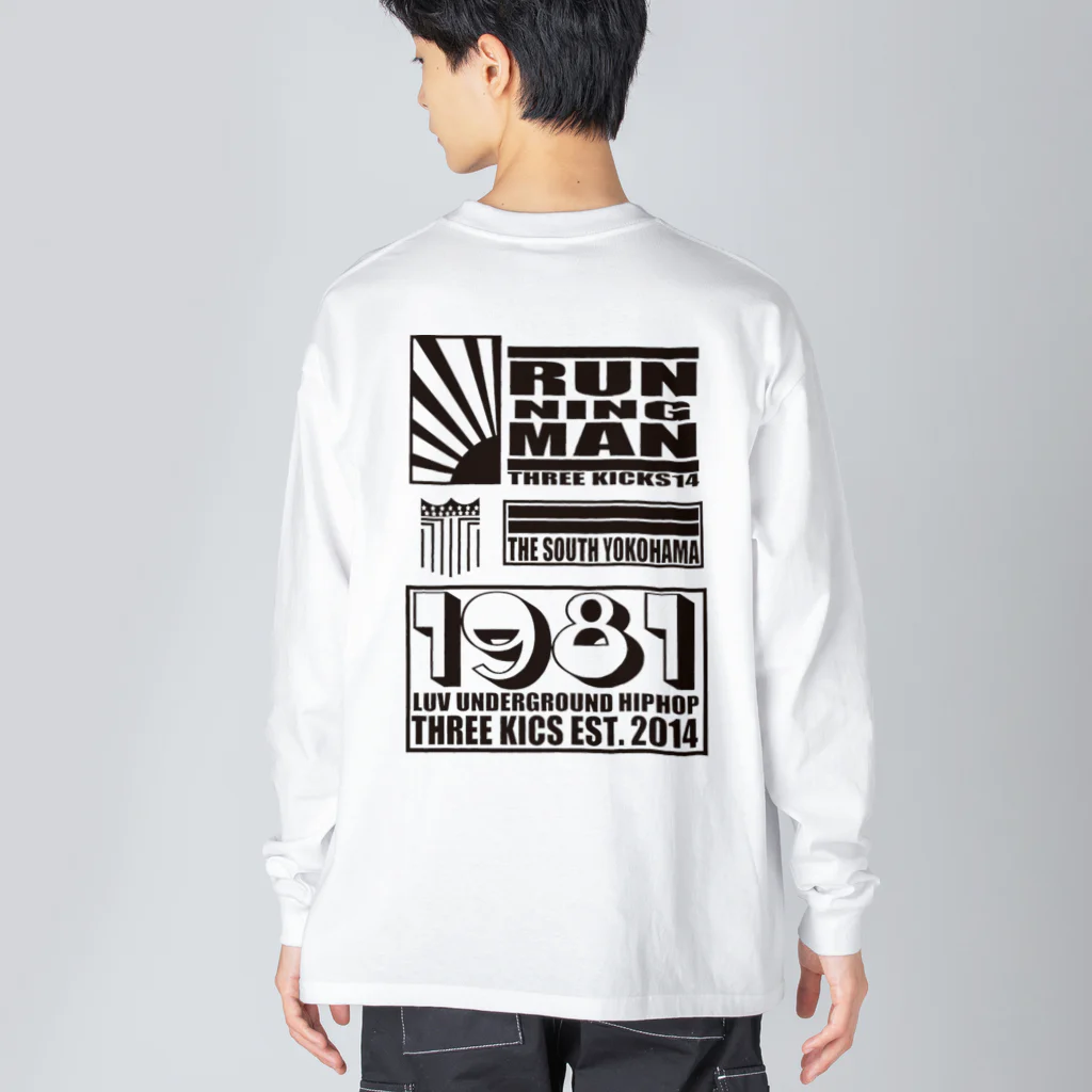 THREE WOODSの1981オールドスクール Big Long Sleeve T-Shirt