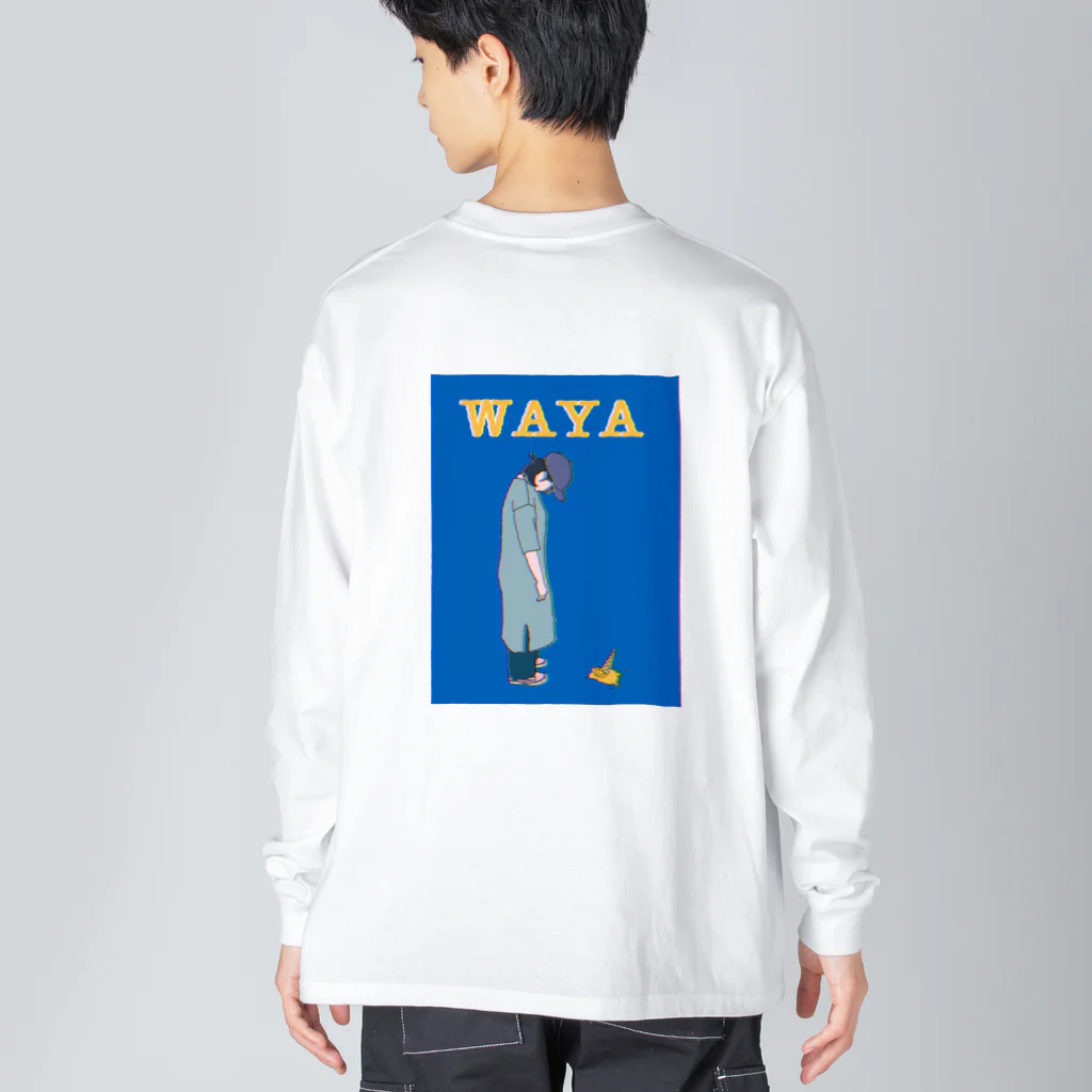 マイズペイントのWAYA ビッグシルエットロングスリーブTシャツ