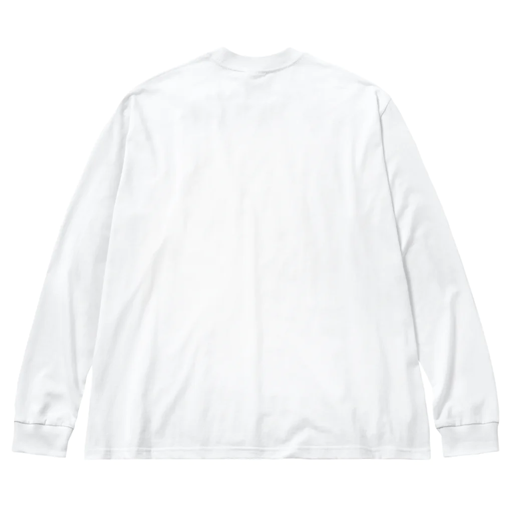 一色に統一できなくて白の睡蓮のようなチューリップ Big Long Sleeve T-Shirt