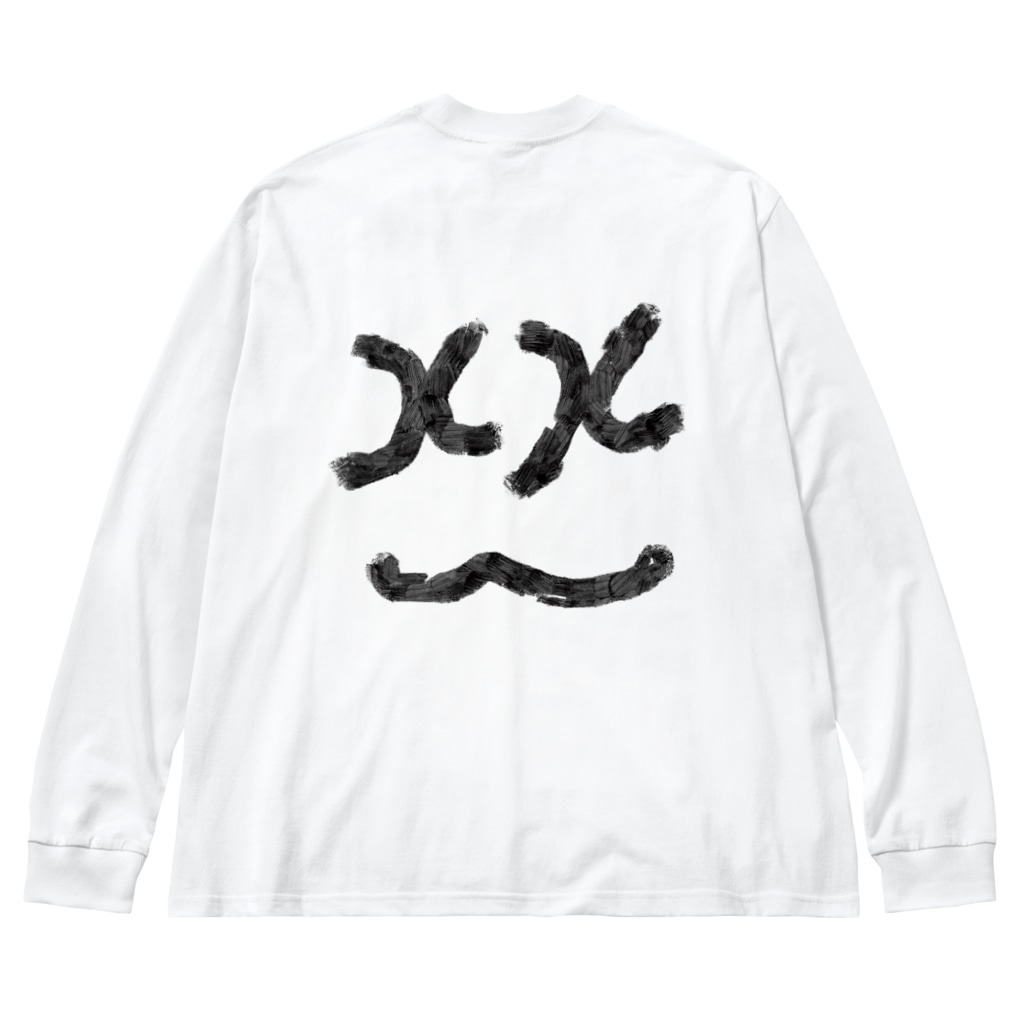 由々式会社らふらいんのバツニコ君【1期生：yuyushiki_origin】 Big Long Sleeve T-Shirt