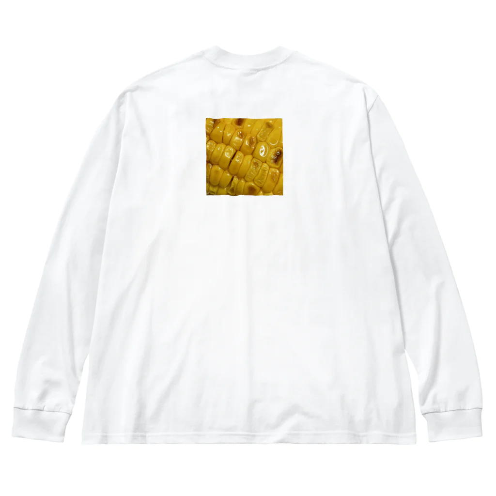 あゆのしおやきの焼きとうもろこし Big Long Sleeve T-Shirt