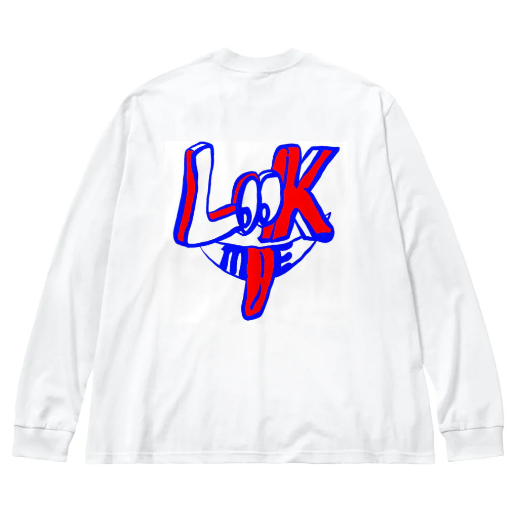 LaffinのLOOK ME！！ Big Long Sleeve T-Shirt