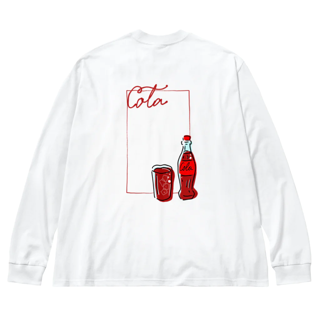 El._.えるのコーラなコーラ Big Long Sleeve T-Shirt